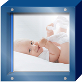 Синя упаковка GlassBox від ТМ Leonis