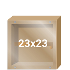 Формати упаковок 23x23