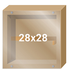 Формати упаковок 28x28